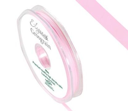 Eleganza Premium Grosgrain Ribbon 3mm x 40m Lt. Pink No. 21 - Ribbons